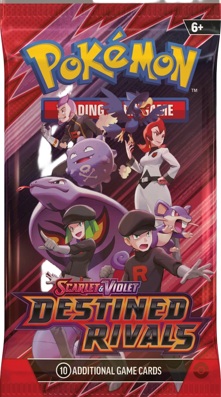 Sealed Pokémon Destined Rivals booster pack